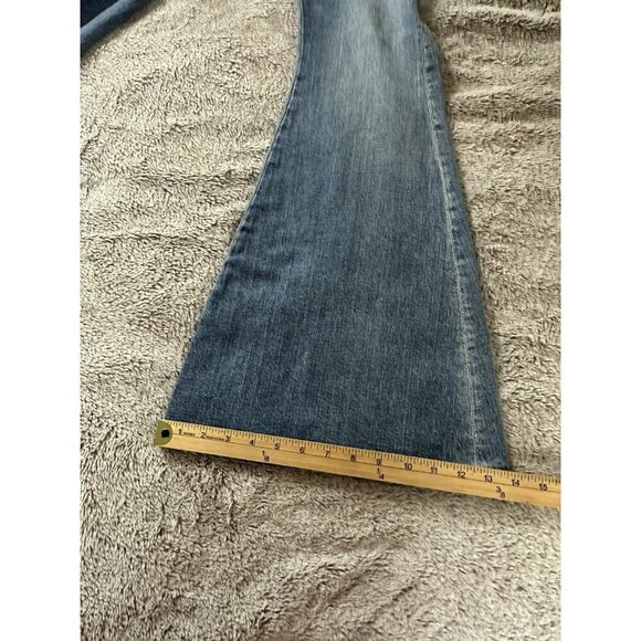 7 For All Mankind Megaflare Womens Jeans Medium Wash High Rise Size 27 NEW NWT - Picture 5 of 16